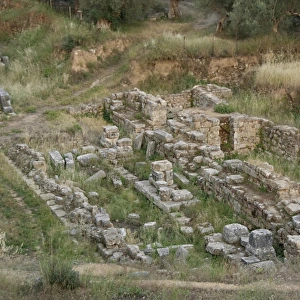 Greece. Sparta. Roman Theater. 30-20 BC. Ruins
