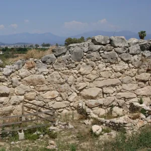 Greece. Tiryns. Cyclopean wall