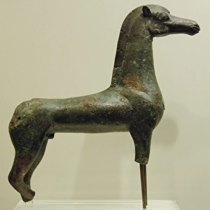 Greek Art. Archaic Period. Horse. Bronze