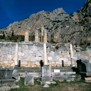 Greek Art. Greece. Delphi. The Stoa of the Athenians. c. 478