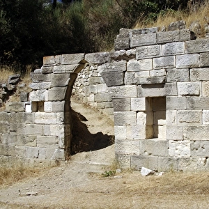 Greek Art. Ruins of Apollonia, . Fier. Republic of Albania