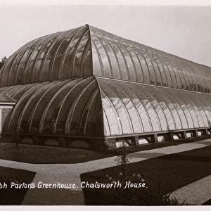Greenhouse by Sir Joseph Paxton at Chatsworth House