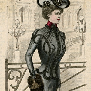 Grey Costume 1899