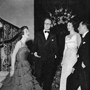 Grosvenor Ball, 1954 - guests