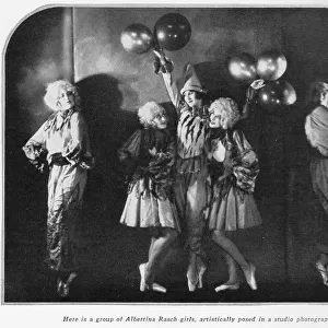 A group of Albertina Rasch girls, 1928