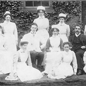 Group of nurses with doctors at Didsbury