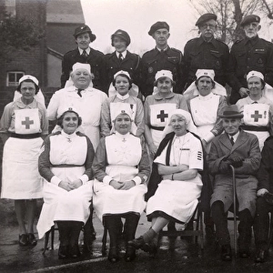Group photo, Gosport, Hampshire, WW2