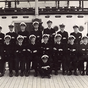 Group photo, HMS Worcester