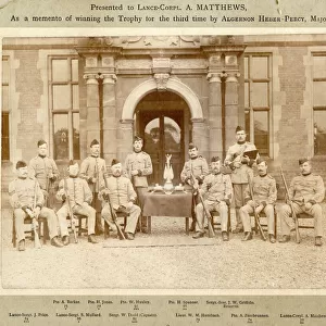 Group photo, Shropshire Volunteer Rifle Corps, 2nd Bttn