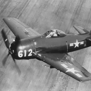 Grumman F8F-2 Bearcat -meant to serve as a fast climbin