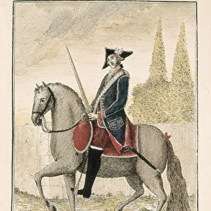 Guardia de Corps del Rey. 18th century. Royal
