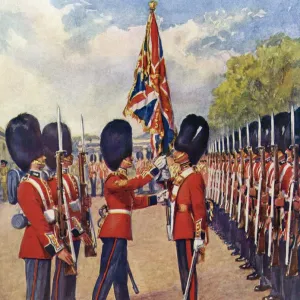 Guards Saluting