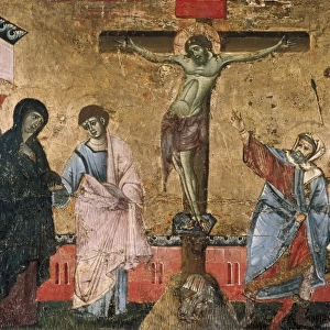 Guido da Siena, School (13th century). Crucifixion