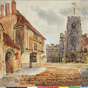 The Guild Chapel and Falcon Tavern, Stratford-upon-Avon