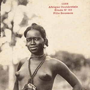 Guinea, Africa - A Susu Girl