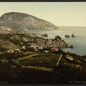 Gursuff, (i. e. Gurzuf), from the Jalta, (i. e. Yalta) Road