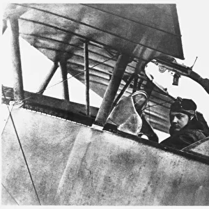 Guynemer in his Nieuport
