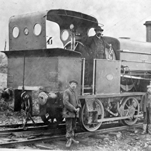 GWR locomotive, Treffgarne, Pembrokeshire, South Wales