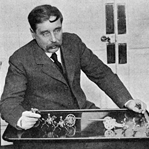 H. G. Wells and his war game, WW1