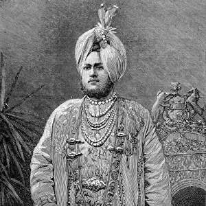 H. H. the Rajah of Kapurthala, 1893