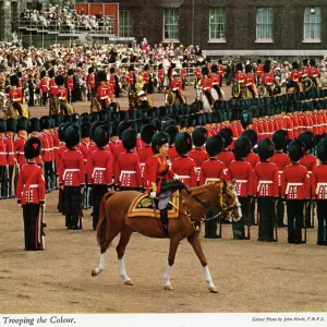 H. M. Queen Elizabeth II at the Trooping the Colour