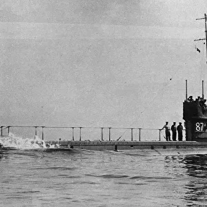 H. M. S. E7 submarine