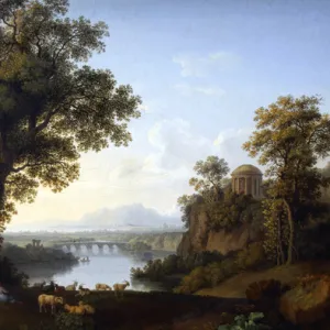 Hackert, Jacob Philipp (1737-1807). German painter. Landscap