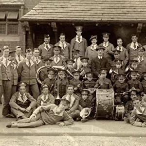 Hackney Homes Band and Soldiers at Budworth Hall, Ongar, Ess