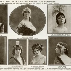 Hair-decorations in fashion 1911