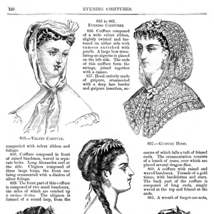 Hairstyles / Evening 1868