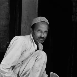 Halal butcher, Kashmir