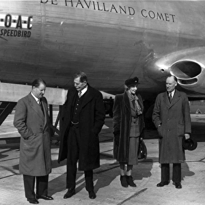 Halford, Lord and Lady Trenchard and de Havilland