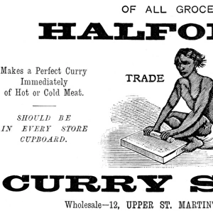 Halfords Curry sauce, 1900