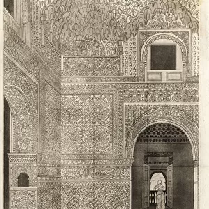 Hall of the Two Sisters, Alhambra Palace, 18th century