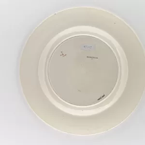 Hampden dinner plate, reverse