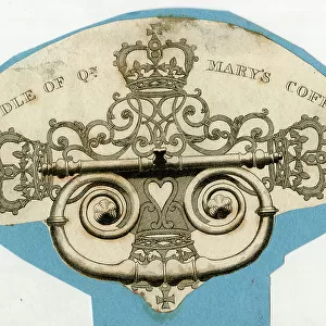 Handle of Queen Mary II's coffin