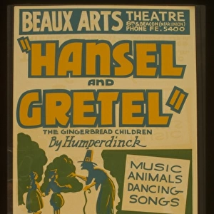 Hansel and Gretel, the gingerbread children by Humperdinck M