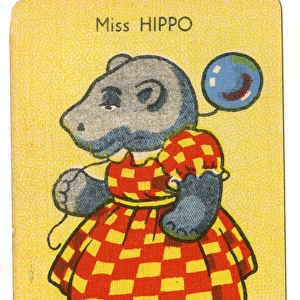 Happy Families Animals - Miss Hippo