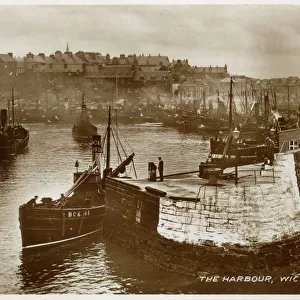 The harbour at Wick, Scotland