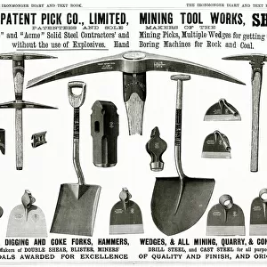 Hardy Patent Pick Co. mining tools 1890s