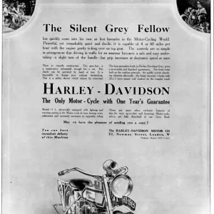 Harley Davidson advert