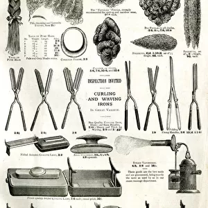 Harrods advert, Hairdressing, Manicure and Chiropody