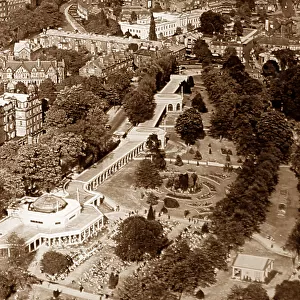Harrogate aerial view in the 1930s