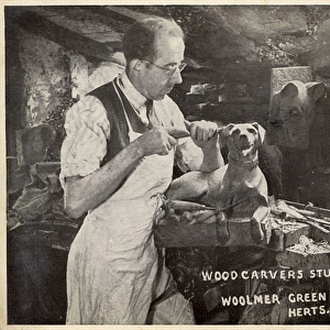 Harry MacDonald - Woodcarvers Shop - Woolmer Green