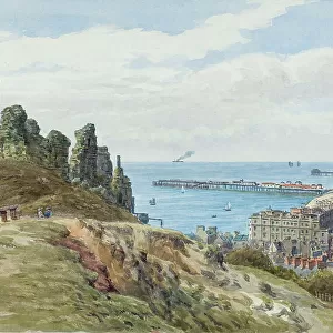Hastings, East Sussex, viewed from the Castle