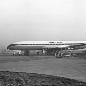 De Havilland Comet 4 G-APDA Ghana Airways LAP 1961