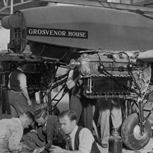 The third de Havilland DH88 Comet G-ACSS Grosvenor House