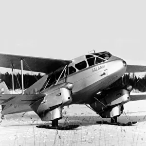 De Havilland DH89 Dragon Rapide -Aero OY later Finnair