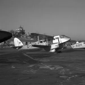 De Havilland DH89A G-AGHI BEAC Prestwick