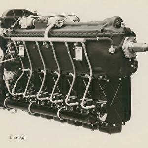 de Havilland Gipsy Queen six-cylinder, air-cooled inverted